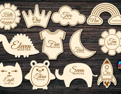 Hito Mensual Del Bebe Creativo Digital